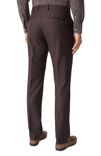 Шерстяные брюки BERWICH, арт. ZIP/1, фото 4