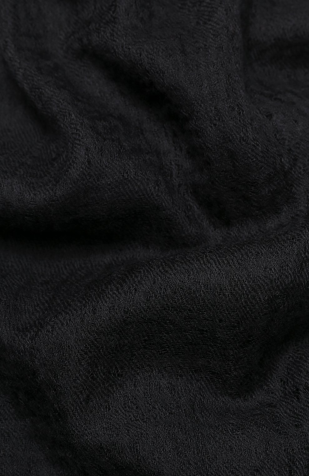 Кашемировый шарф с необработанным краем ALLUDE, арт. 185/70010, фото 2