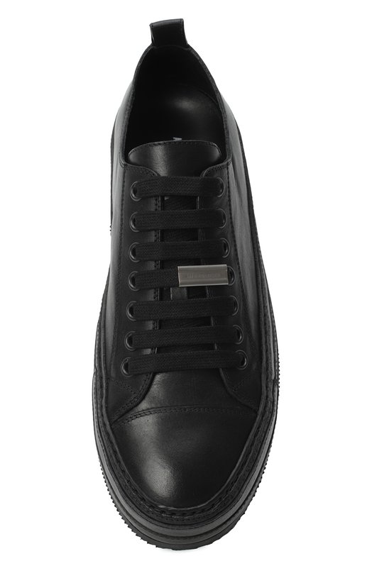 Кожаные кеды Gert Ann Demeulemeester C002-M-N03-LT141-099 Чёрный  C002-M-N03-LT141-099 Фото 6