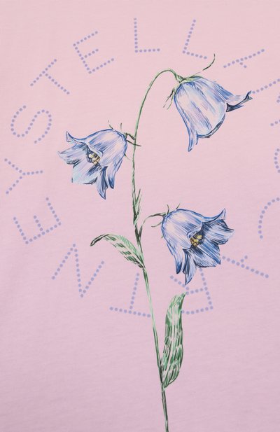 Хлопковая футболка STELLA MCCARTNEY, арт. TW8C21, фото 3