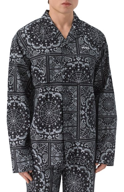 Хлопковая пижама HUGO, арт. 50535774, фото 3