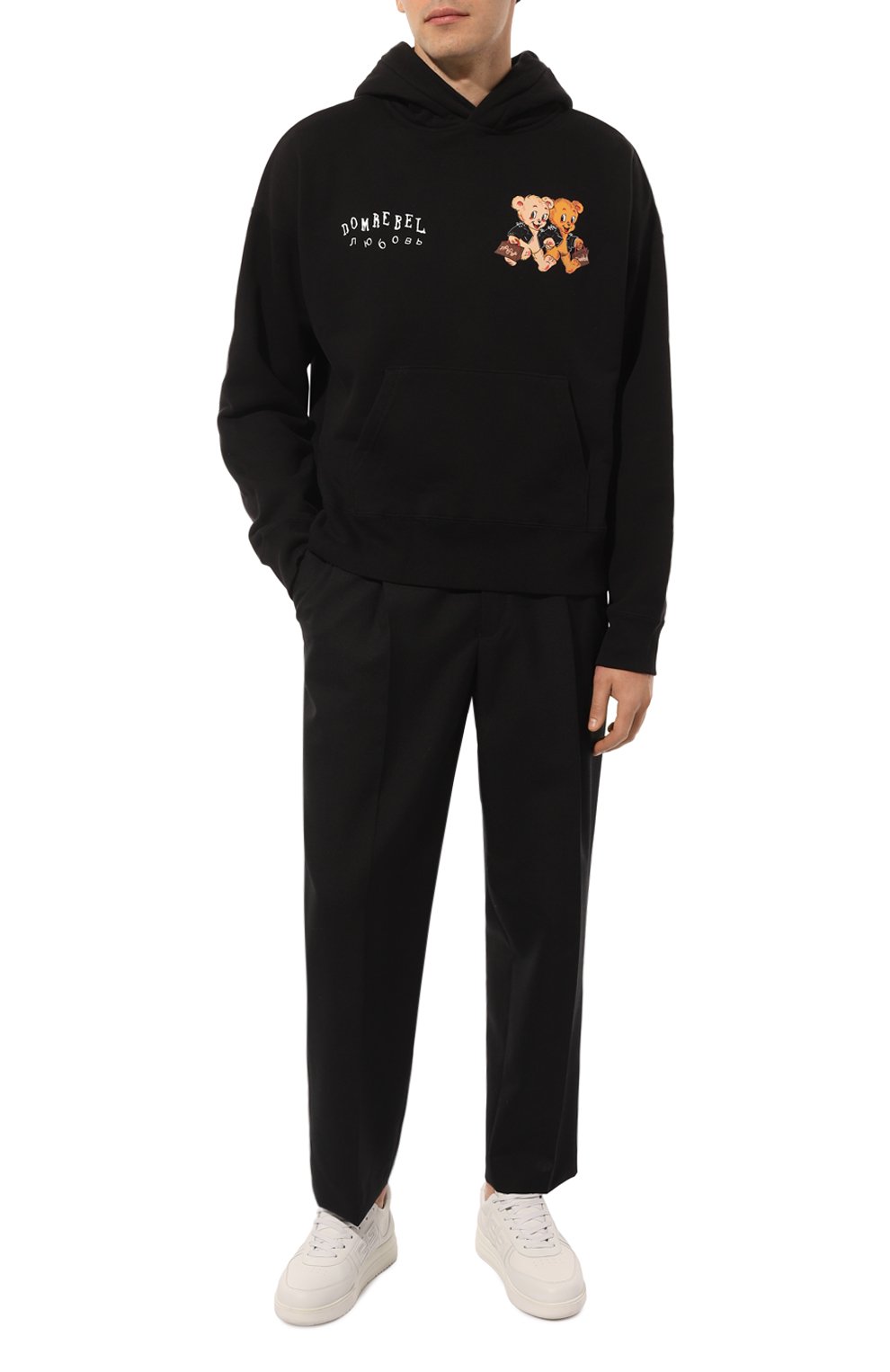 Хлопковое худи DOMREBEL, арт. M DU0/H00DIE, фото 2