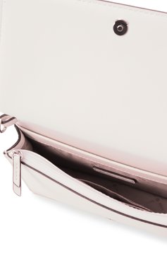 Женская сумка jet set medium MICHAEL MICHAEL KORS молочного цвета, арт. 32F4SJ6C8L | Фото 5 (Материал: Натуральная кожа; Материал сплава: Проставлено; Драгоценные камни: Проставлено; Ремень/цепочка: На ремешке; Размер: medium)