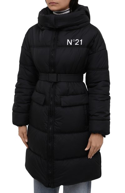 Утепленная куртка N21 черного цвета по цене 69550 руб., арт. 21I N2M0/0051/5050, фото 3 Утепленная куртка N21, арт. 21I N2M0/0051/5050, фото 3