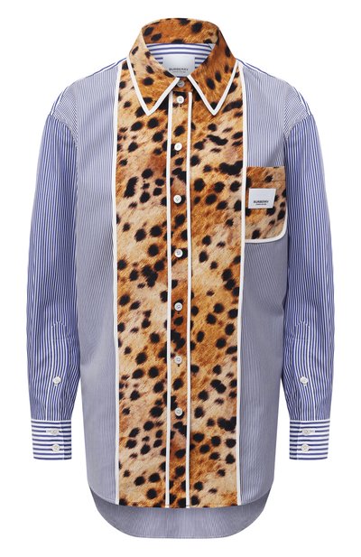 Женская хлопковая рубашка BURBERRY, арт. 8036133