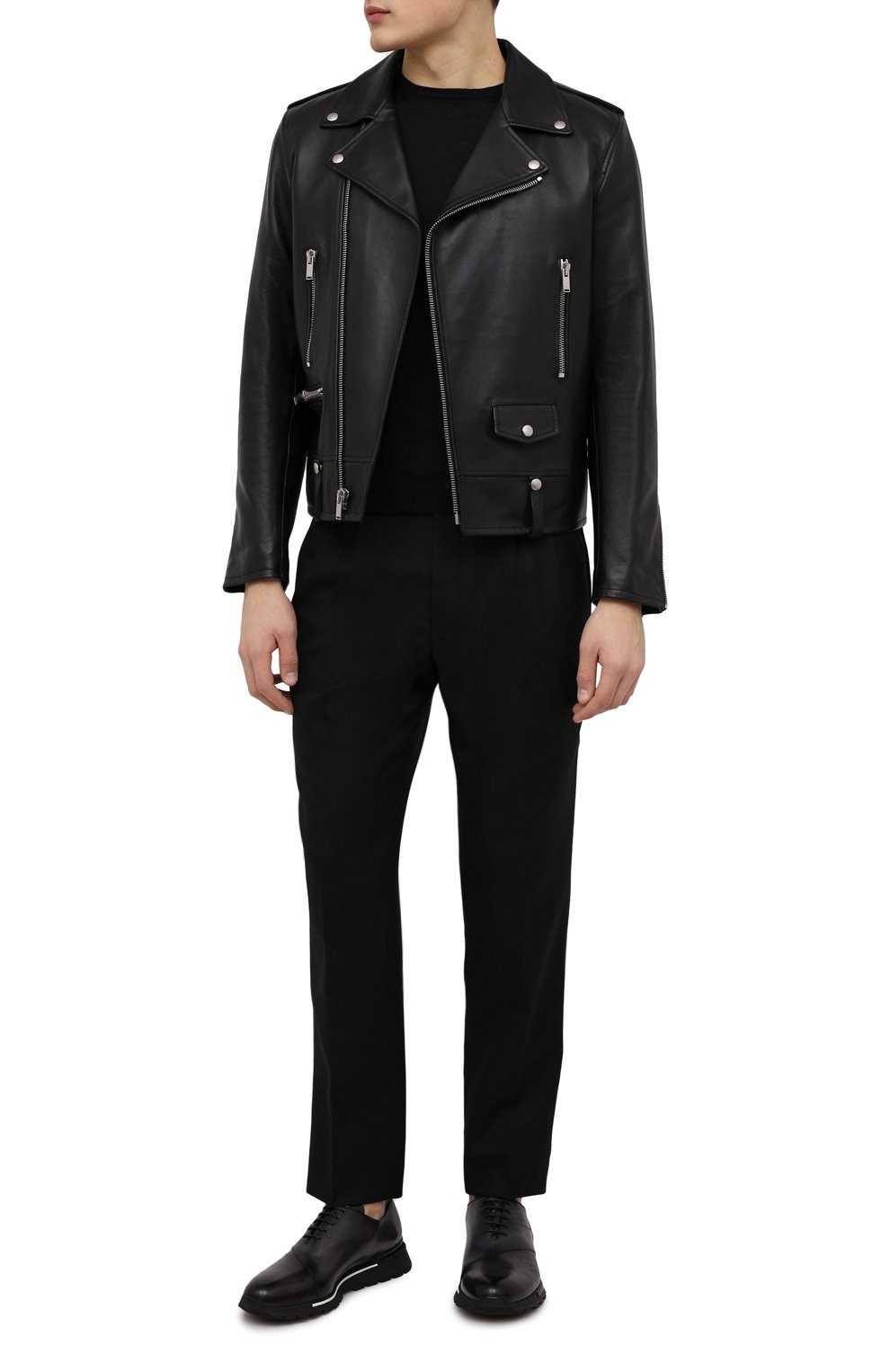 Кожаные кроссовки BERLUTI, арт. S5584-002, фото 2