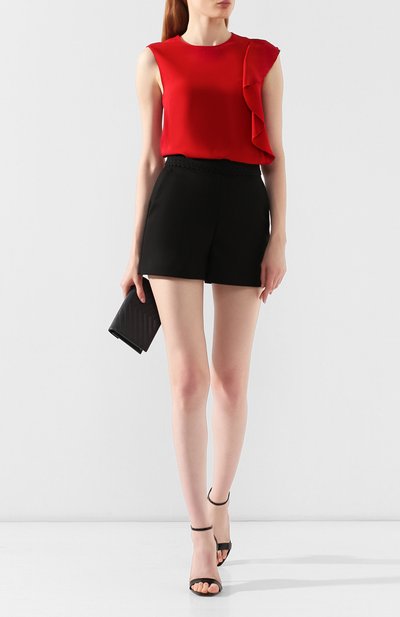 Топ с оборкой REDVALENTINO, арт. SR3AEB20/0F1, фото 2