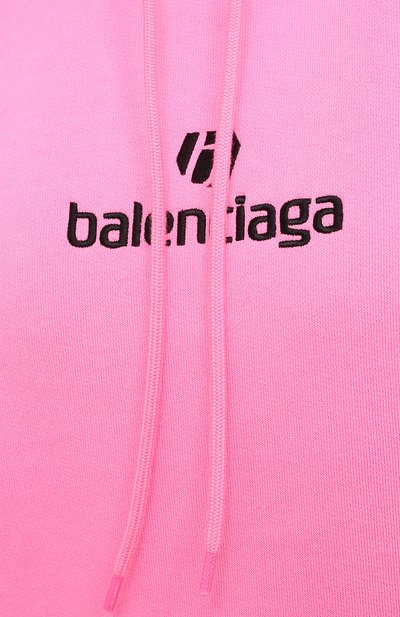 Хлопковое худи BALENCIAGA, арт. 578135/TJVE1, фото 5