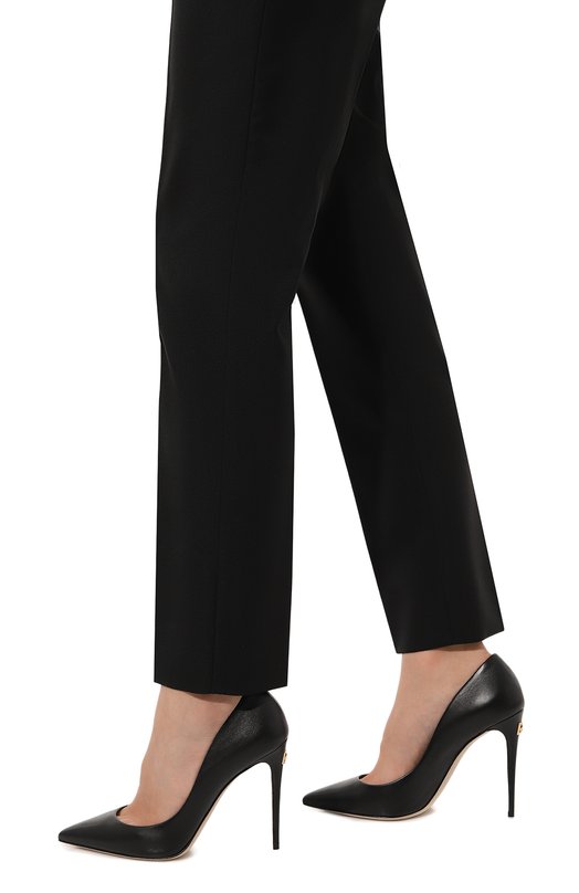 Кожаные туфли Cardinale 105 Dolce & Gabbana CD1838/B7261 Чёрный  CD1838/B7261 Фото 3