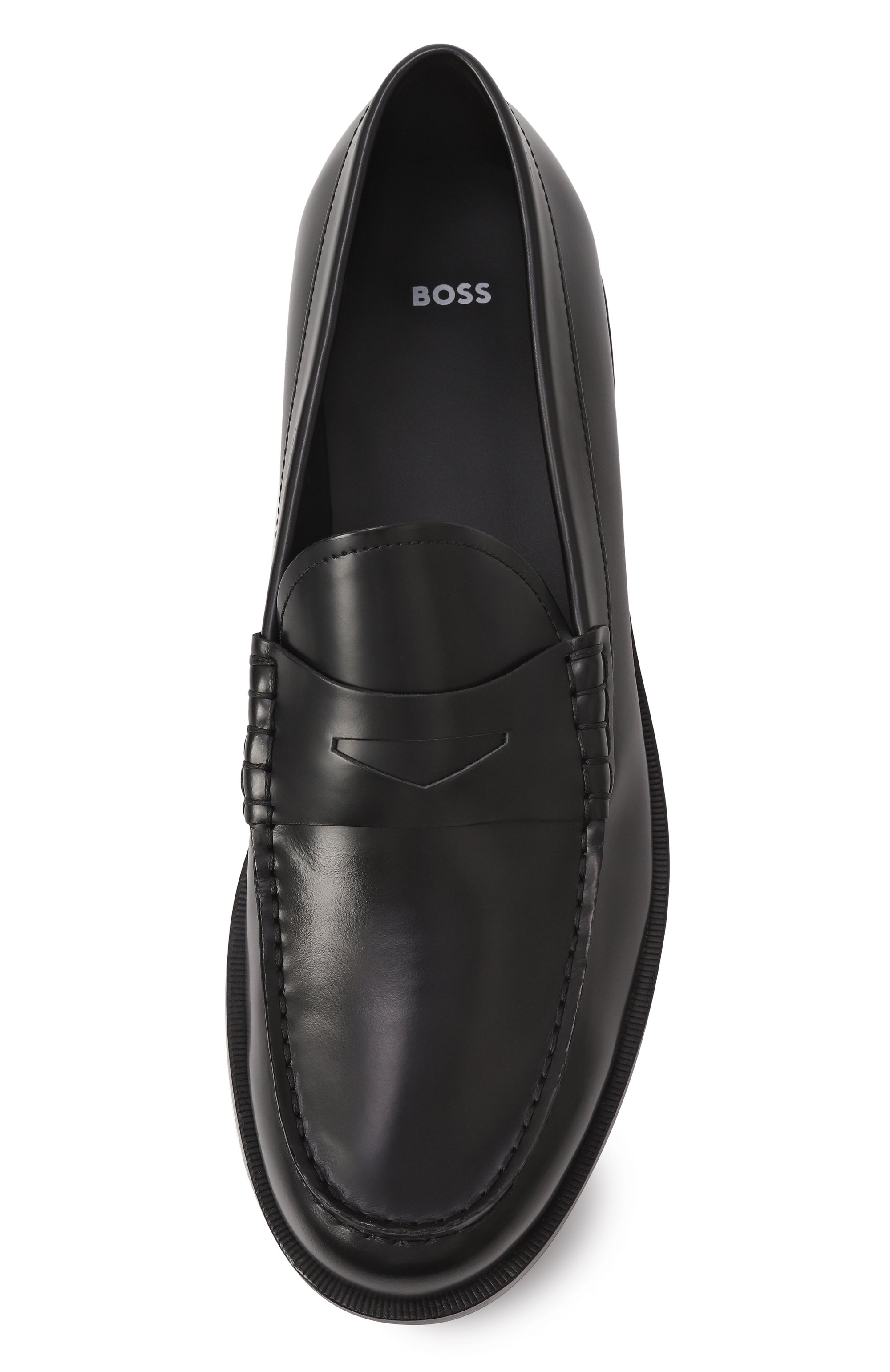 Кожаные пенни-лоферы limber BOSS, арт. 50536162, фото 6