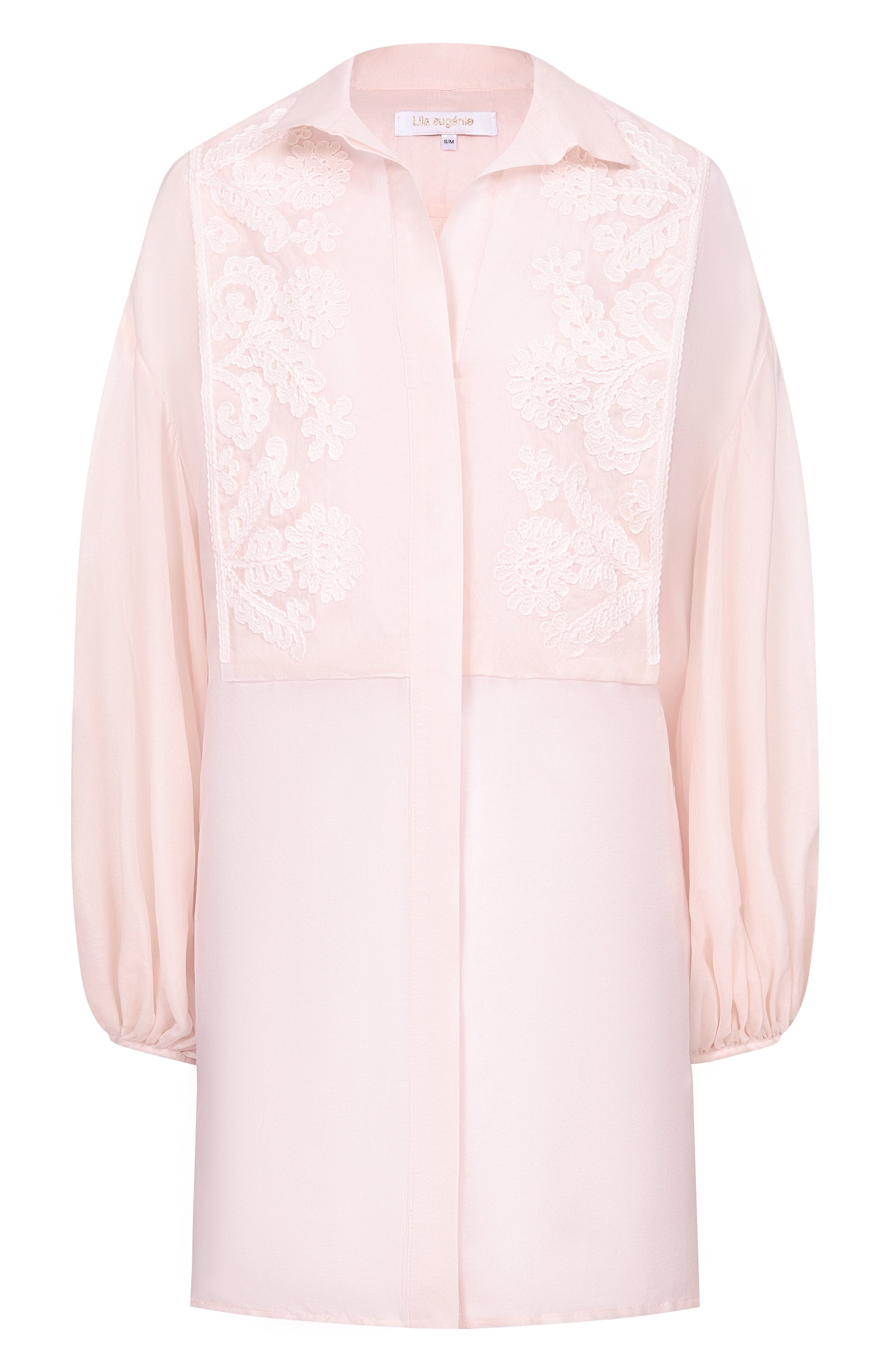 Платье из хлопка и шелка LILA EUGENIE, арт. 2516, фото 1