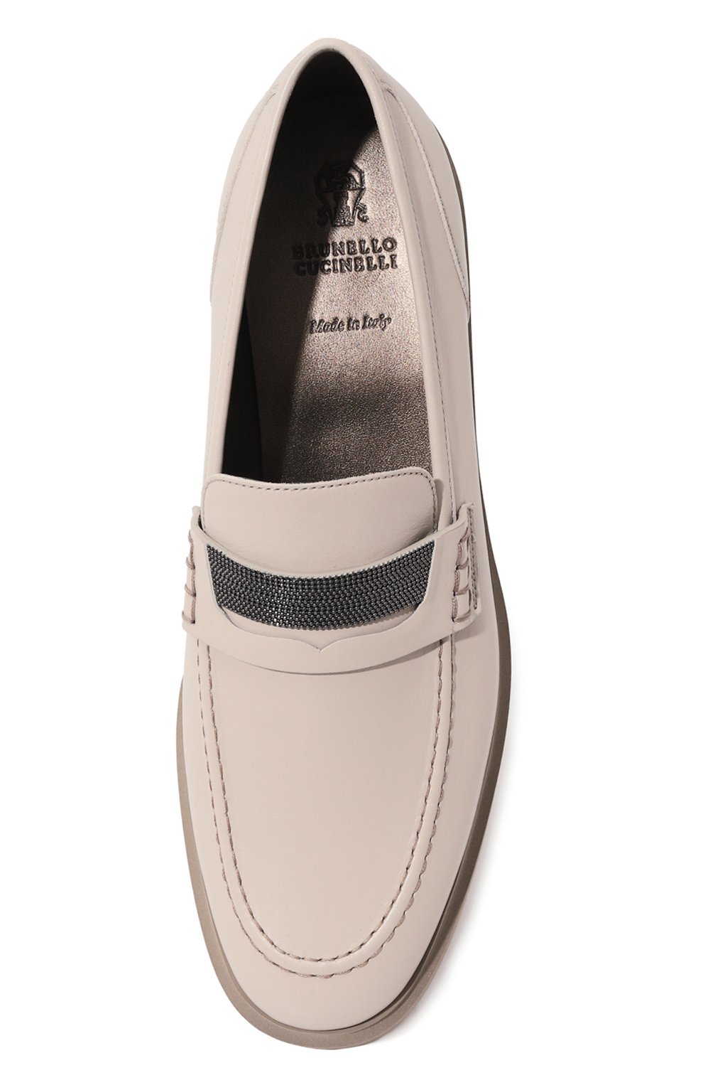 Кожаные пенни-лоферы BRUNELLO CUCINELLI, арт. MZSKGBP423, фото 6