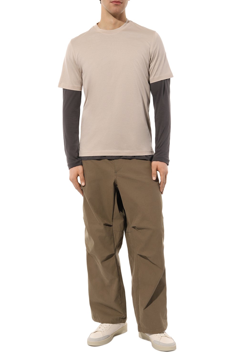 Кожаные кеды CANALI, арт. 591203/RA00903, фото 2