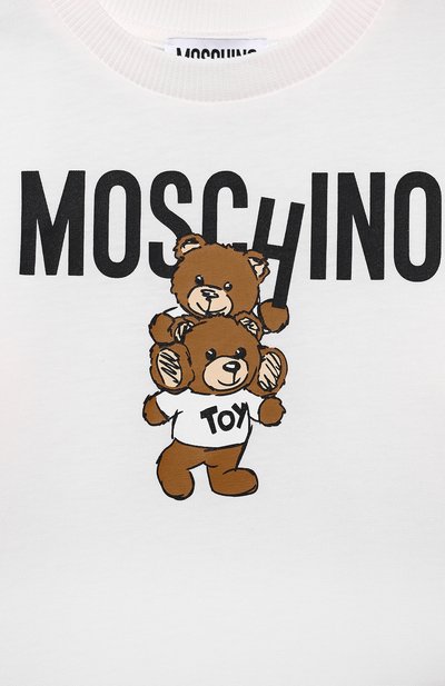 Хлопковый лонгслив MOSCHINO, арт. HU000W/LAA01/10-14, фото 3