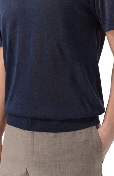 Шелковое поло CORNELIANI, арт. 27M541/2725170, фото 5