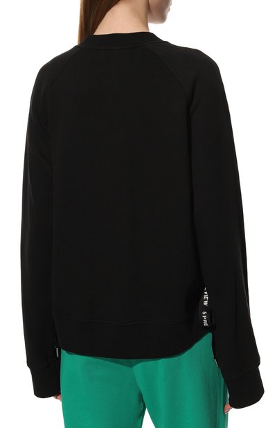 Хлопковый свитшот 5PREVIEW черного цвета по цене 18350 руб., арт. 5PWAW22044A., фото 4 Хлопковый свитшот 5PREVIEW, арт. 5PWAW22044A., фото 4