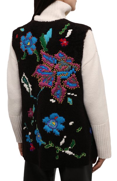 Жилет из овчины VALENTINO, арт. PF3FC1156BF, фото 4