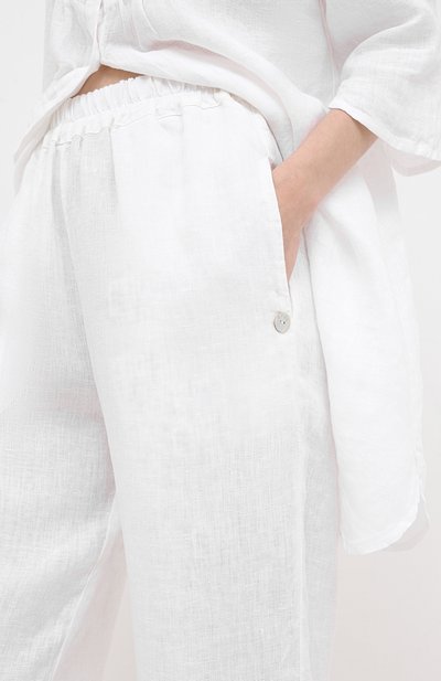 Льняные брюки LA FABBRICA DEL LINO, арт. 00105, фото 5