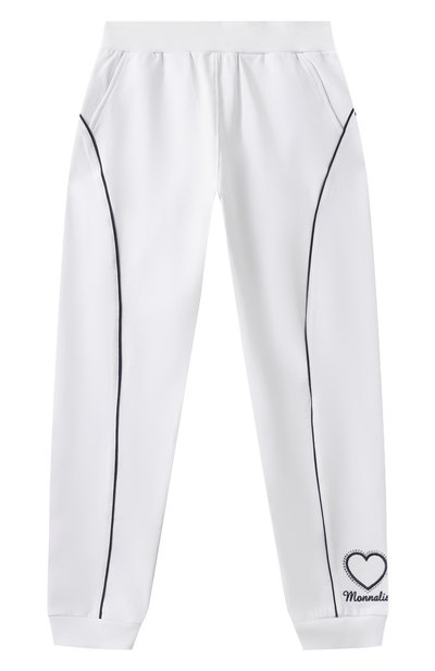 Хлопковые джоггеры MONNALISA, арт. 19E405