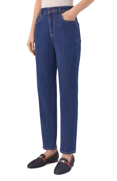 Джинсы KITON синего цвета по цене 114500 руб., арт. DJ54101K0927, фото 3 Джинсы KITON, арт. DJ54101K0927, фото 3