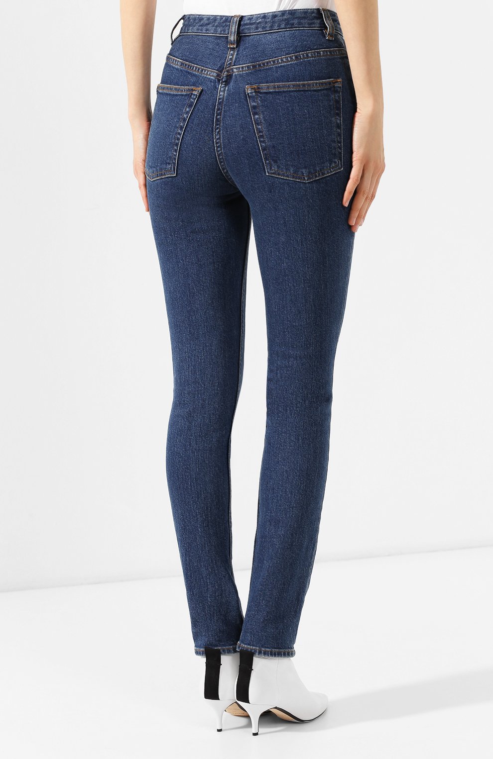 Джинсы прямого кроя THE ROW, арт. 4429W1371, фото 4