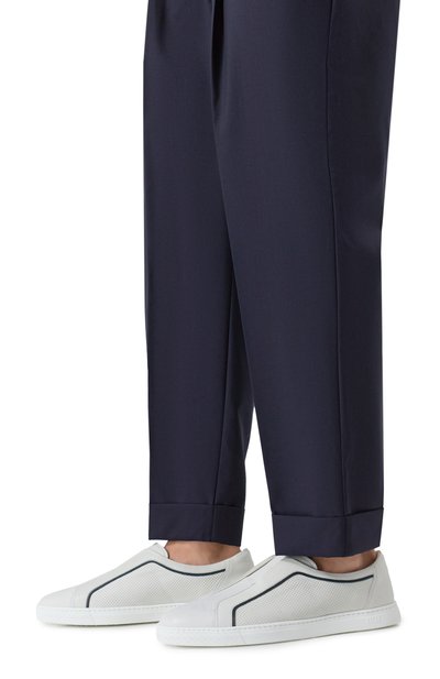 Кожаные кеды ZILLI, арт. H0208AM1961VSTZ01, фото 3