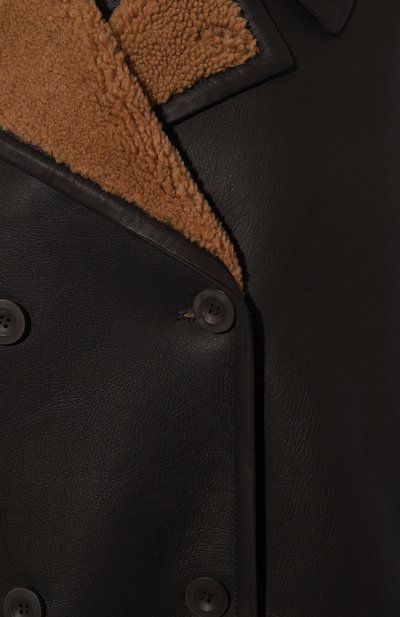 Двусторонняя дубленка из овчины LUDA NIKISHINA, арт. FC/ELLE/np-kr/br-dbeige, фото 5