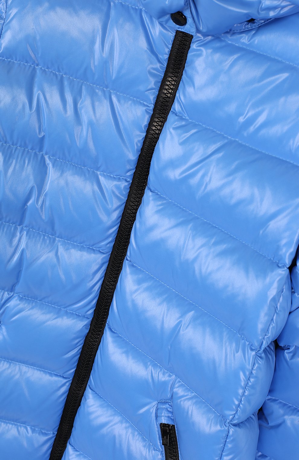 Пуховое пальто на молнии с капюшоном MONCLER ENFANT, арт. D2-954-49900-05-68950/4-6A, фото 3