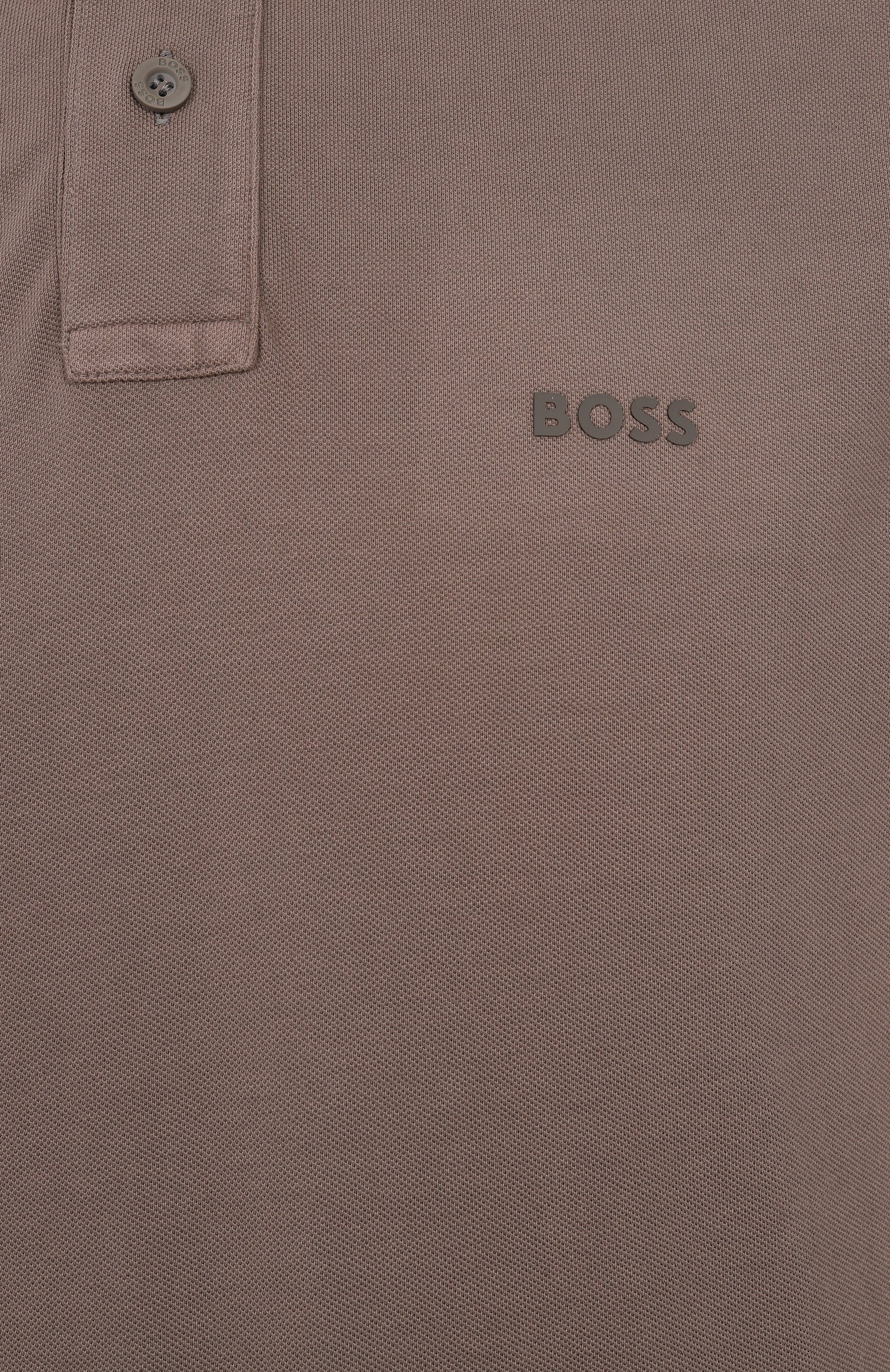 Хлопковое поло BOSS ORANGE, арт. 50507813, фото 6