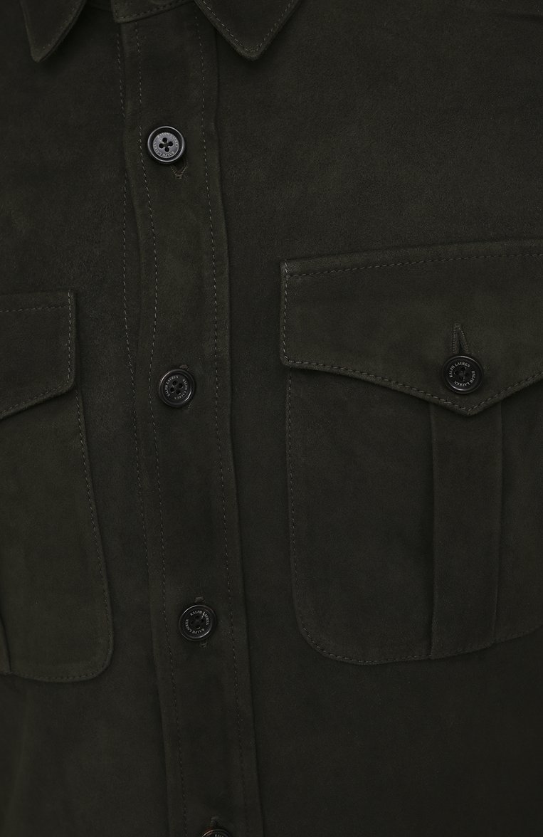 Замшевая рубашка RALPH LAUREN, арт. 790654923, фото 1