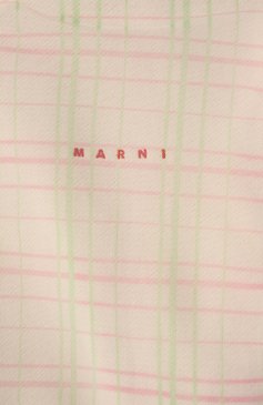 Детская хлопковый бомбер MARNI кремвого цвета, арт. M01453/M00TV | Фото 3 (Драгоценные камни: Проставлено; Рукава: Длинные; Материал сплава: Проставлено; Кросс-КТ: бомбер, Демисезон; Материал внешний: Хлопок; Ростовка одежда: 4 года | 104 см, 6 лет | 116 см, 8 лет | 128 см, 10 - 11 лет | 140 - 146см, 13 - 15 лет | 158 см, 16 лет | 164 см)