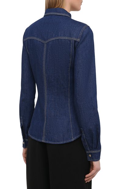 Джинсовая рубашка VERSACE JEANS COUTURE, арт. B0HWA61I-WDP251/APU54, фото 4