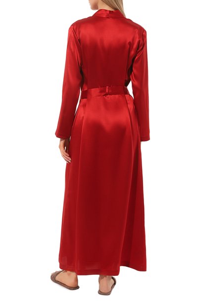 Шелковый халат LA PERLA, арт. 0020293/LU, фото 4