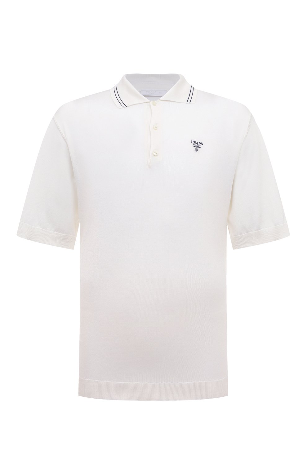 Шелковое поло PRADA, арт. UMB274-1ZRP-F0009-212, фото 1