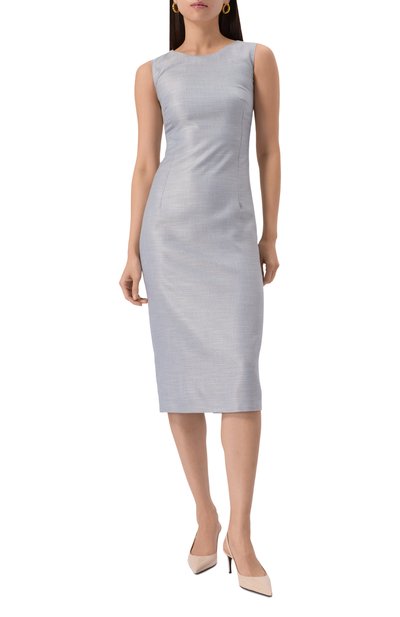 Платье из вискозы KITON, арт. D37338K0919B09, фото 3