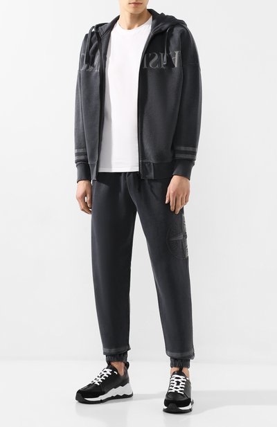 Хлопковая толстовка STONE ISLAND, арт. 711563447, фото 2