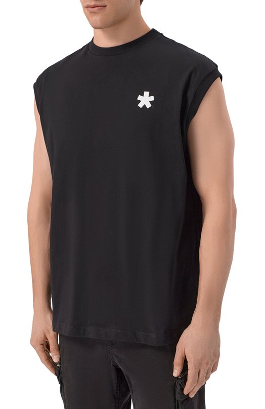 Хлопковая майка Comme des Fuckdown CFABM01903 Чёрный  CFABM01903 Фото 3