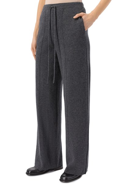 Брюки из шерсти и хлопка ADDICTED темно-серого цвета по цене 32650 руб., арт. AD2539, фото 3 Брюки из шерсти и хлопка ADDICTED, арт. AD2539, фото 3