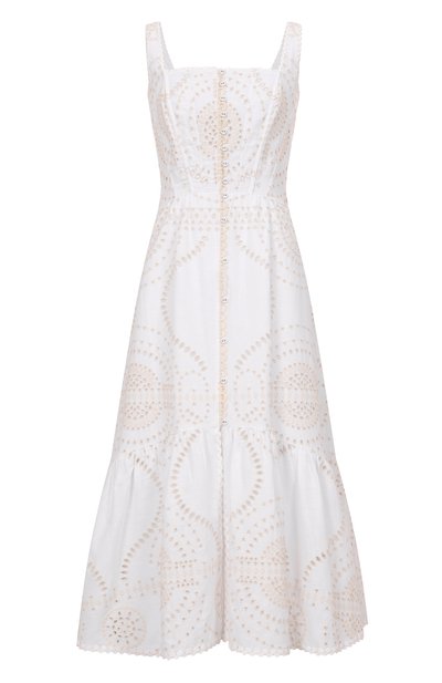 Женское платье из хлопка и льна CHARO RUIZ IBIZA, арт. 254613