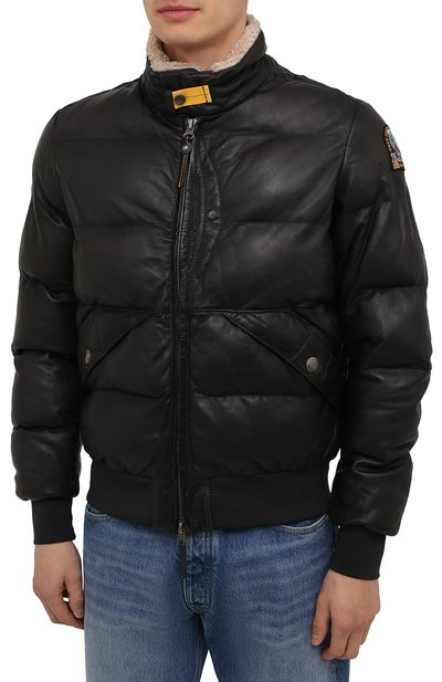 Кожаный бомбер PARAJUMPERS, арт. LE03/ALF LEATHER, фото 3