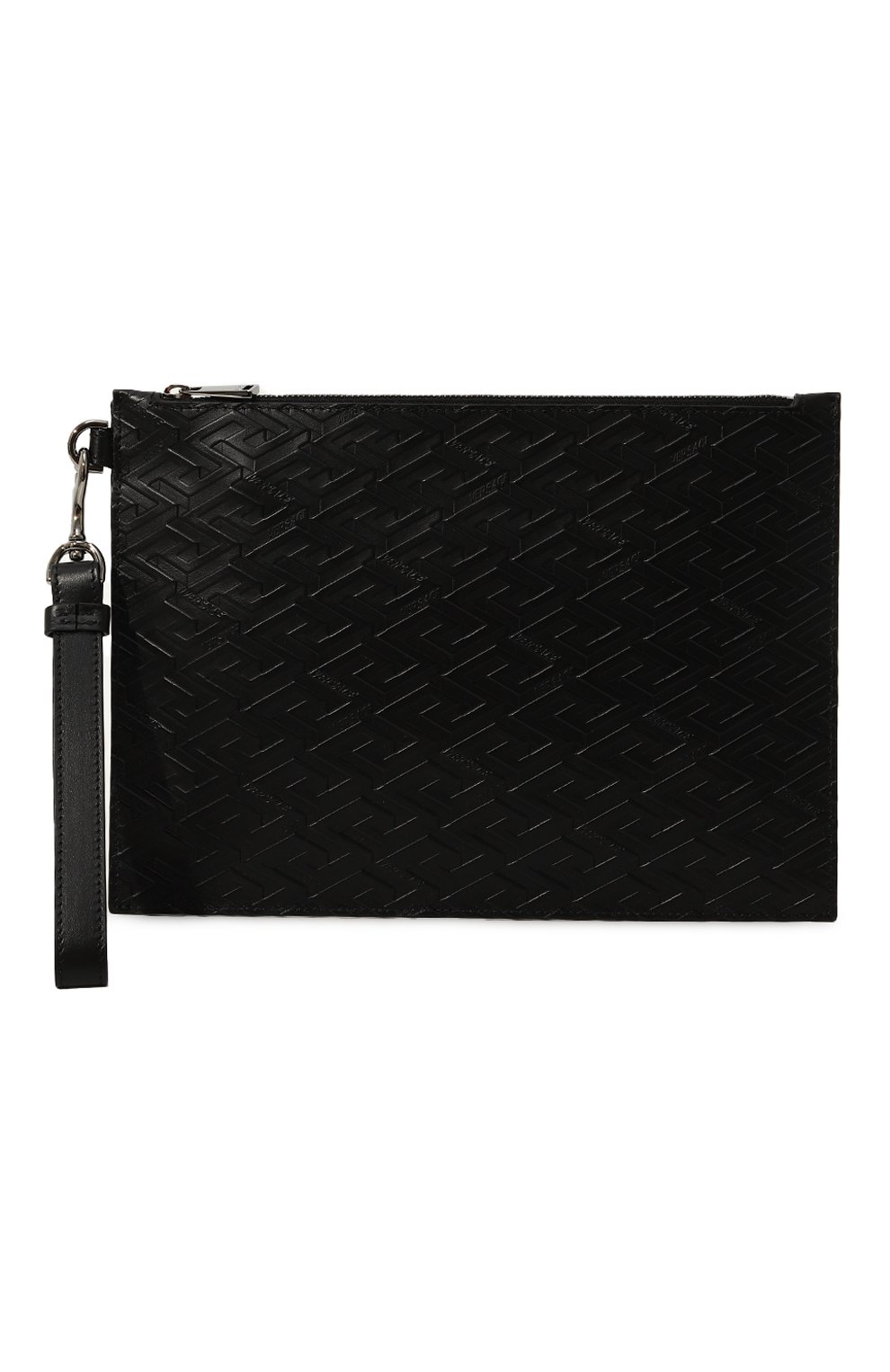 Кожаный футляр для документов VERSACE черного цвета по цене 88850 руб., арт. 1002927/1A05511, фото 1 Кожаный футляр для документов VERSACE, арт. 1002927/1A05511, фото 1