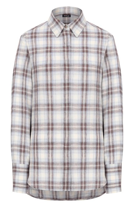 Женская льняная рубашка KITON, арт. D54410H09641