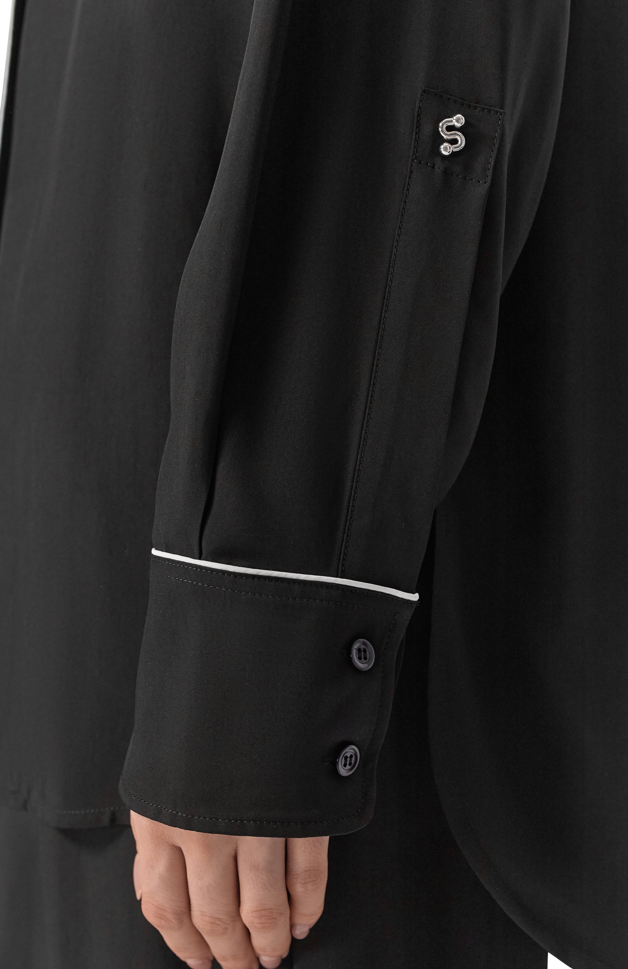 Рубашка из вискозы SPORTMAX, арт. SPXC0CC0, фото 5