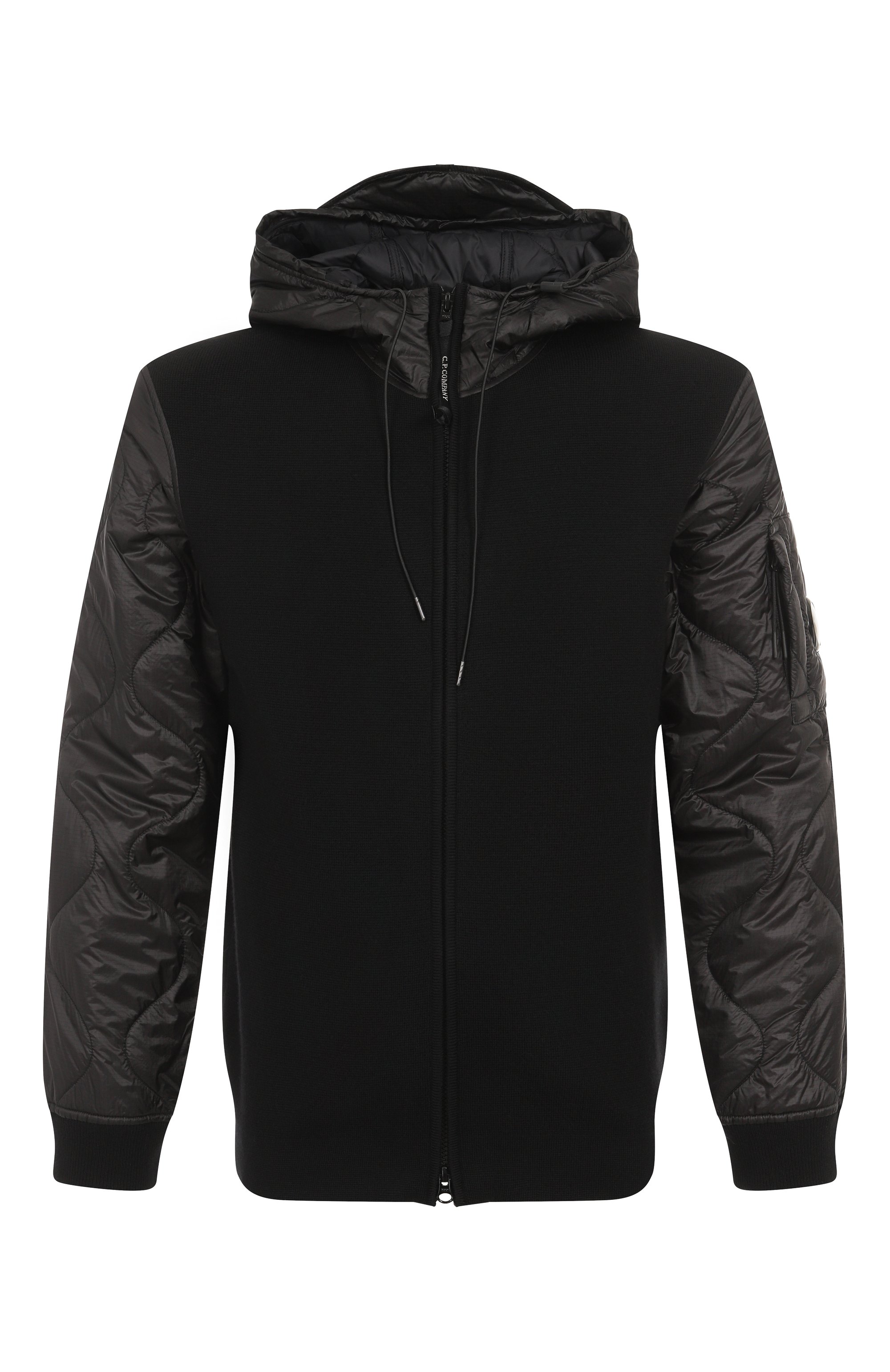 Комбинированная толстовка C.P. COMPANY, арт. 19CMKN062A006390M, фото 1