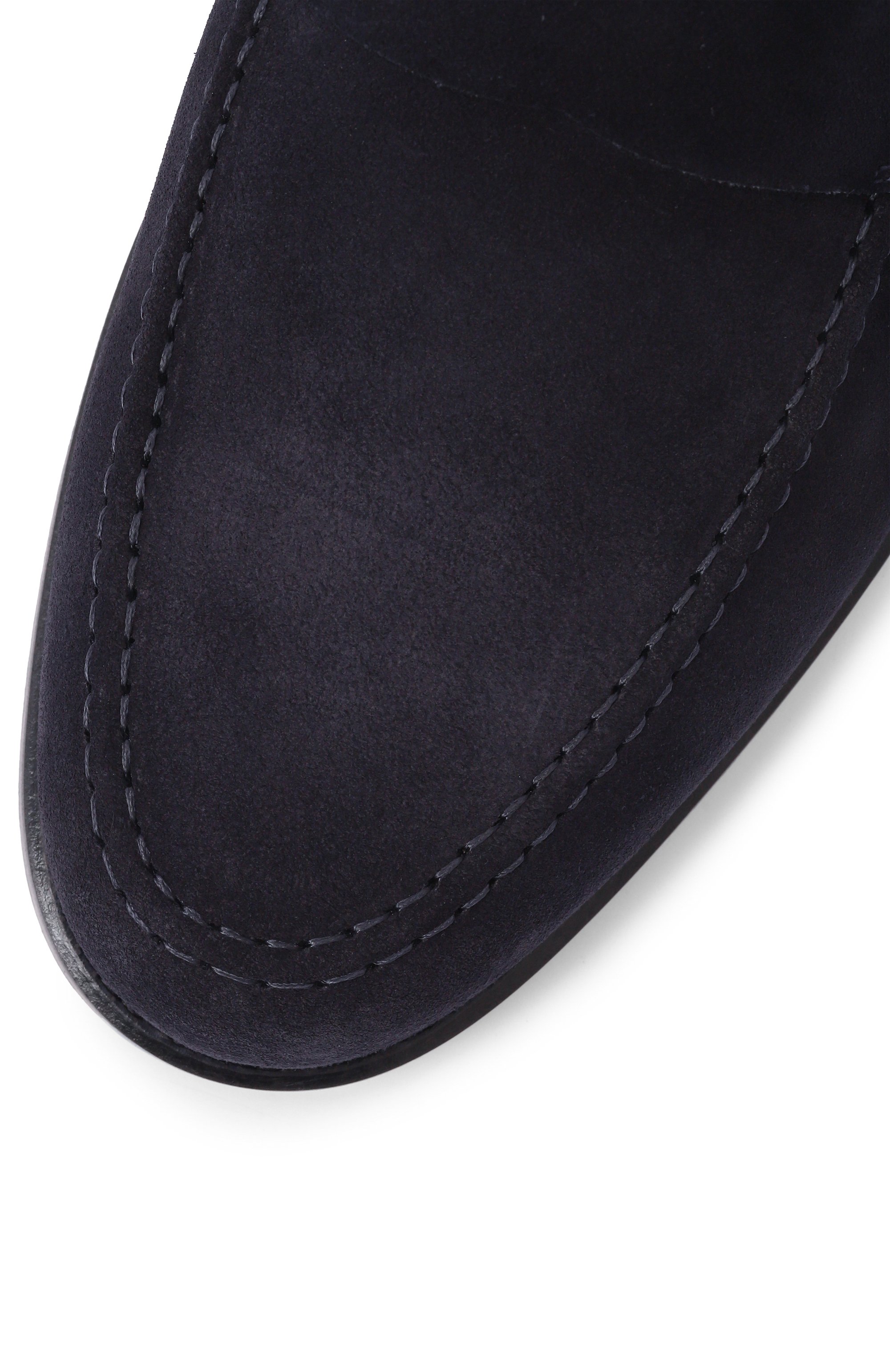 Замшевые пенни-лоферы DOUCAL'S, арт. DU3397MARIUY009N, фото 7