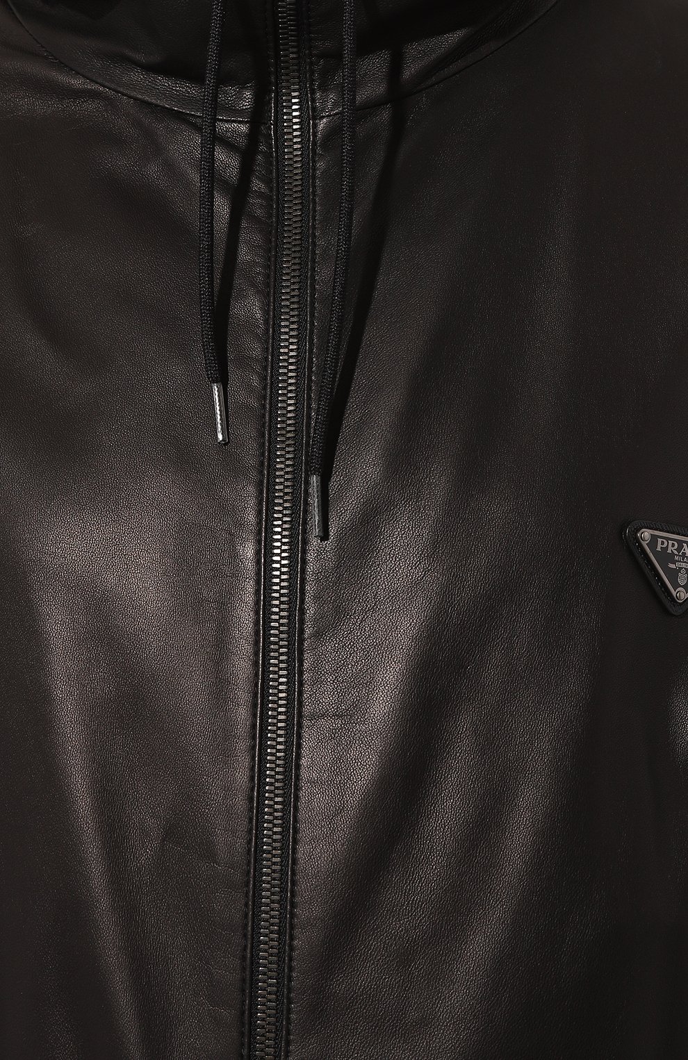 Кожаная куртка PRADA, арт. 58A044-08P-F0002, фото 5