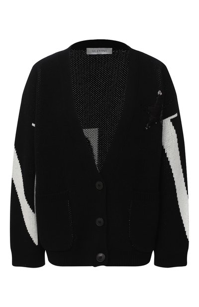 Женский кардиган из шерсти и кашемира VALENTINO, арт. UB3KAA195NT