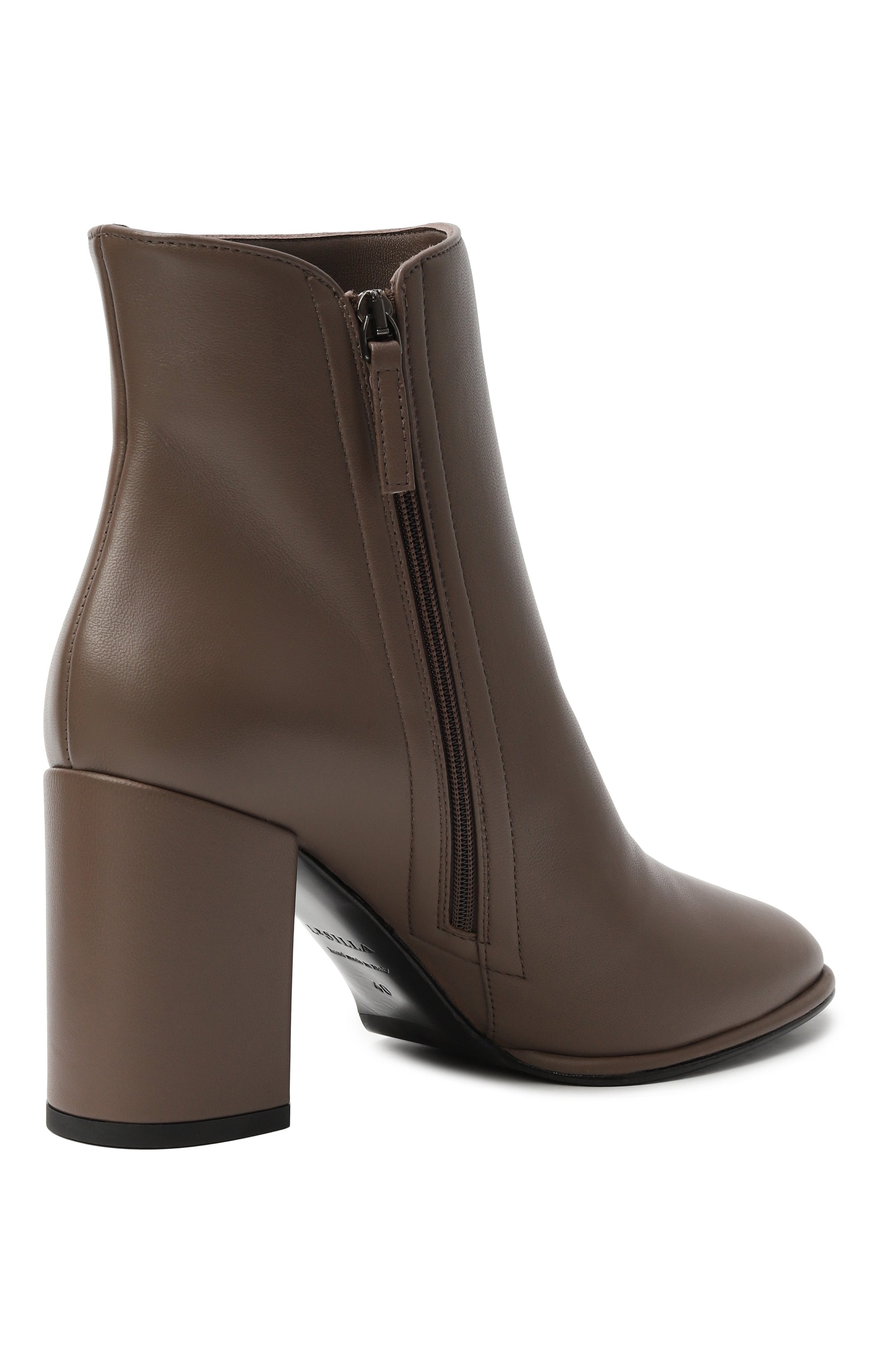 Кожаные ботильоны elsa 80 LE SILLA, арт. 7071R080RDLLGL0, фото 5