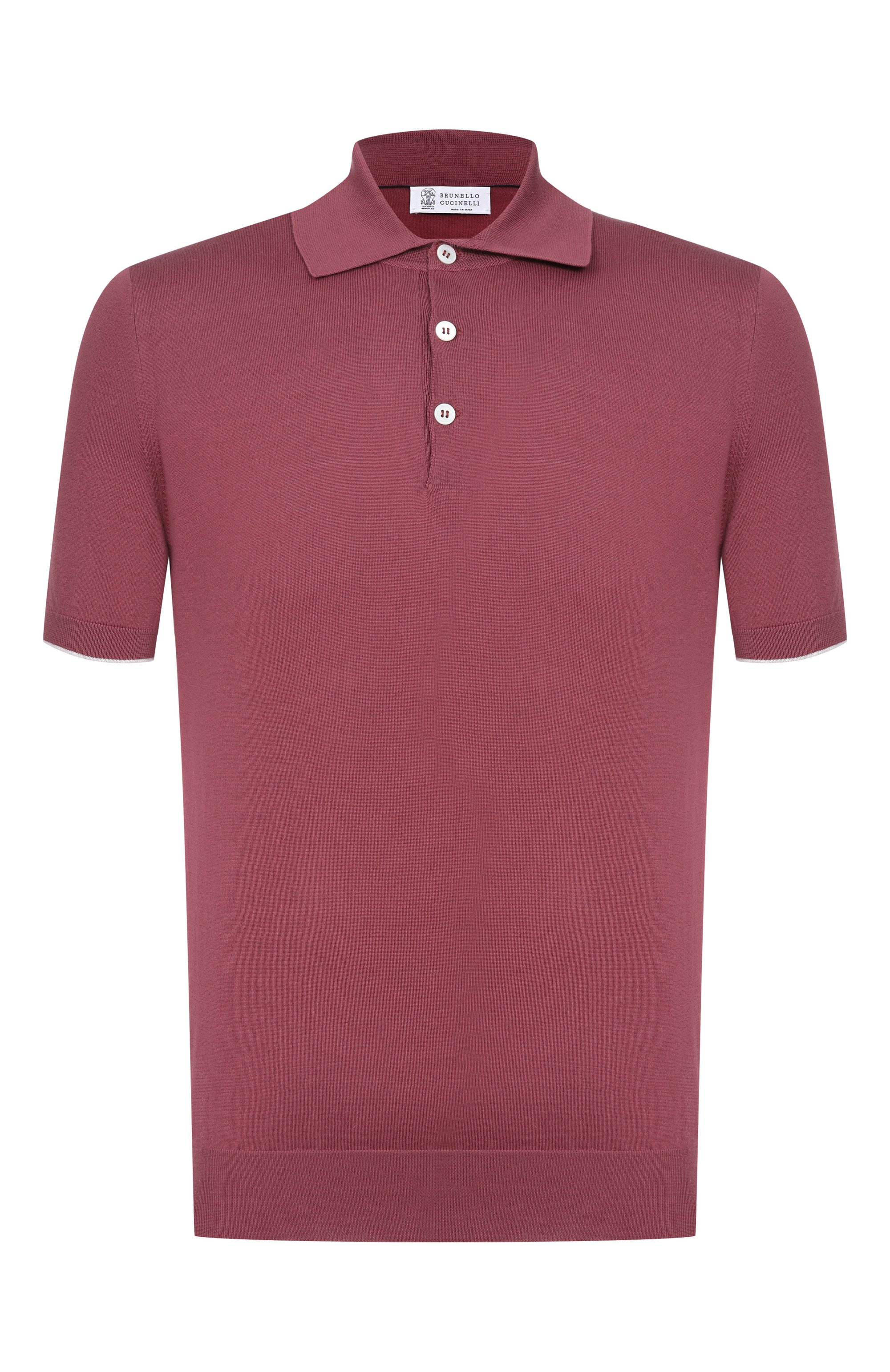 Хлопковое поло BRUNELLO CUCINELLI, арт. M29800125, фото 1