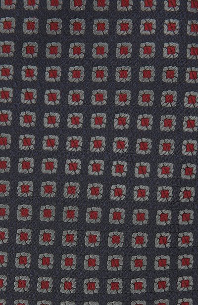 Шелковый галстук CANALI темно-синего цвета по цене 12150 руб., арт. 18/HJ02803, фото 3 Шелковый галстук CANALI, арт. 18/HJ02803, фото 3